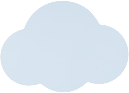 TK Lighting Kinkiet CLOUD 2xG9 - niebieski