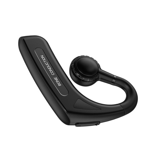 Słuchawki Bluetooth 5.1 170 mAh Zestaw słuchawkowy z zaczepem na ucho Sterowanie głosem Czarny
