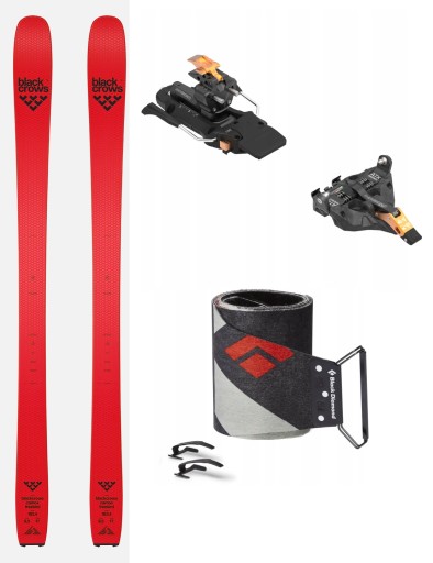 Zestaw Skiturowy NARTY FOKI WIĄZANIA Black Crows Camox Freebird 178cm 2024!