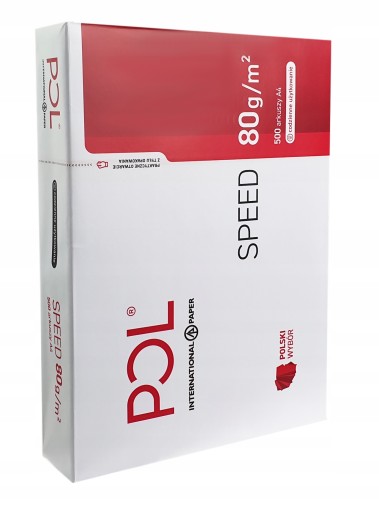 Бумага для ксерокса Polspeed А4 80г - 5 шт.