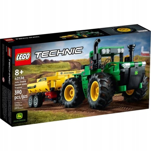 LEGO TECHNIC 8+ ТРАКТОР ДЖОН ДИР 42136