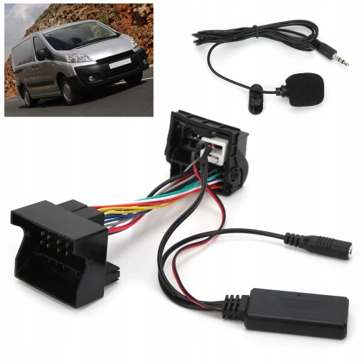12-контактный аудиокабель Bluetooth AUX-IN