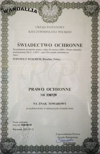WANDALLIA Spinki do mankietów SP-MN-536 Okrągłe Srebrne Supeł Klasyczne