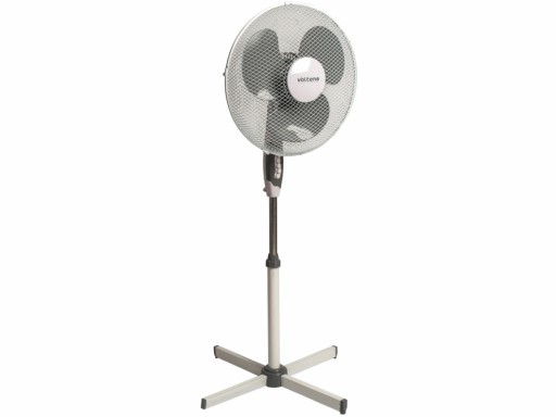 WENTYLATOR PODŁOGOWY STOJĄCY WIATRAK CICHY MOCNY 40W ŚMIGŁO 36cm