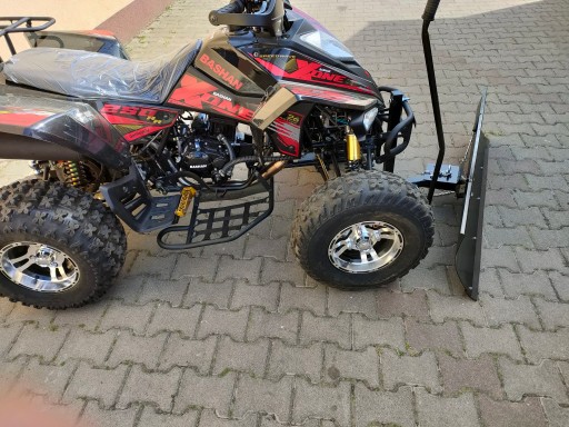 Pług śniegowy 125 ruchomy do QUADA Bashan 250