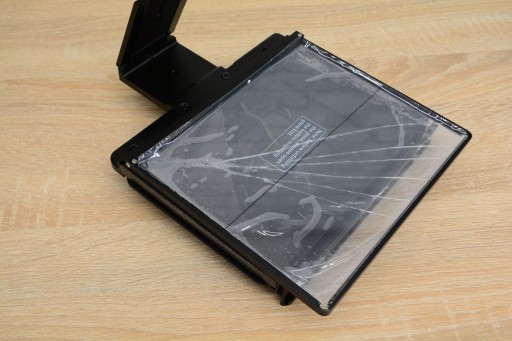 Поврежденный телесуфлер для планшетного телефона iPad, NEEWER 9 дюймов, сломанный