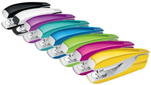 Степлер LEITZ 5502 (30k) розовый металлик x2