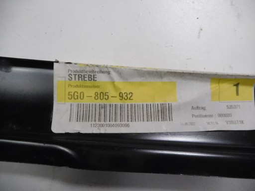 VW Golf VII 5G0805932 Держатель фары