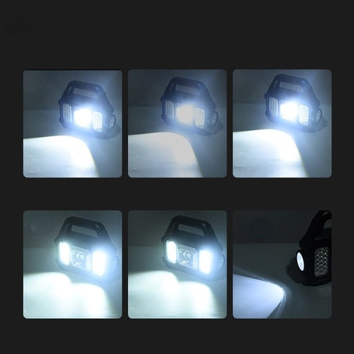 СОЛНЕЧНЫЙ КЕМПИНГОВЫЙ ФАКЕЛ LED COB USB