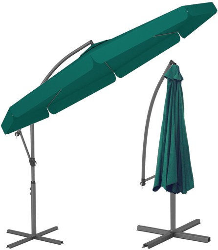 PARASOL OGRODOWY DUŻY SKŁADANY 300cm