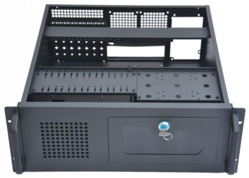 Серверный корпус ATX 19CC-4U-BASIC Gembird, черный
