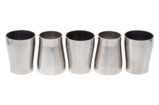 Redukcja nierdzewna zwężka stożkowa INOX fi 60,3/42,4x1,5 mm | L= 65mm