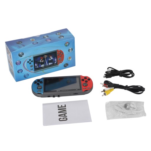 МИНИ-ПОРТАТИВНАЯ ИГРОВАЯ КОНСОЛЬ X7 2000 РЕТРО-ИГРЫ MP5 8G