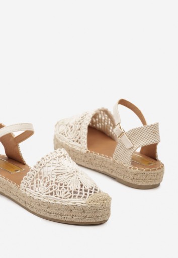 Born2Be Beżowe Espadryle damskie 38