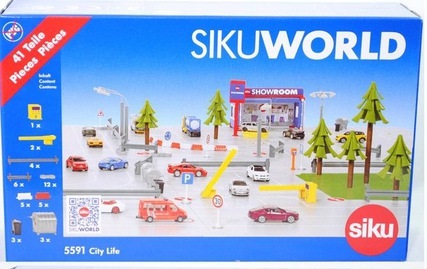 SIKU WORLD 5591 Дорожные аксессуары барьеры барьер