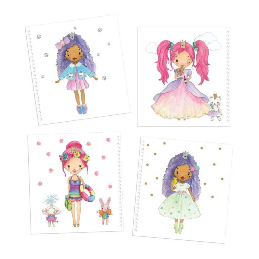 Креативный набор наклеек PRINCESS MIMI Dress Me Up