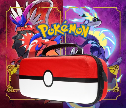 ЧЕХОЛ ДЛЯ NINTENDO SWITCH OLED POKEMON POKEBALL PLUS