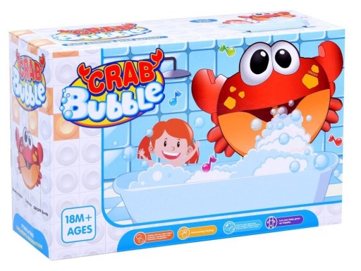 Игрушка для ванны Bubble Crab ZA2687