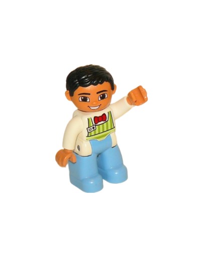 LEGO DUPLO 47394pb182a Фигурка Мистер Z 10587 10586