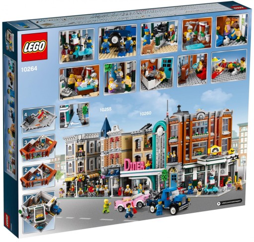 LEGO 10264 CREATOR - Мастерская на углу КОШАЛИНА