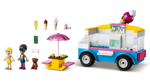 LEGO Friends - Грузовик с мороженым (41715) + Подарочный пакет + Каталог LEGO