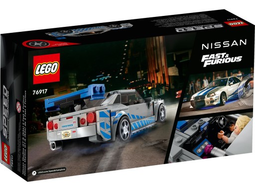 LEGO SPEED CHAMPIONS 76917 FAST & FURIOUS NISSAN SKYLINE GT-R