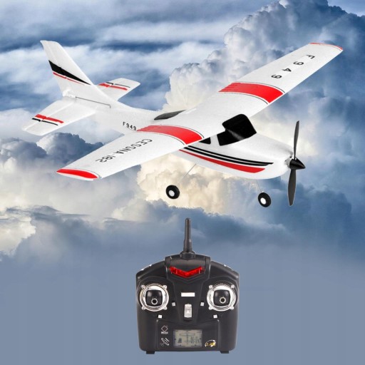Радиоуправляемый самолет WLTOYS F949 3CH 2,4 ГГц RTF Cessna-182