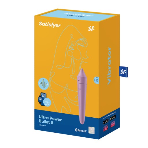 Приложение Satisfyer Ultra Power Bullet 8 Connect, 14 см
