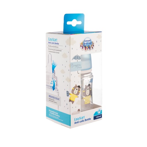 CANPOL ANTI-COLIC BOTTLE 120ML соска 0м+ ПАРИЖ