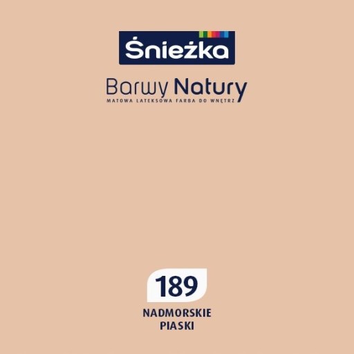 Краска для стен Barwy Natury 2,5л 189 Надморские