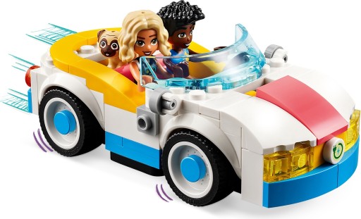 LEGO FRIENDS 42609 Электромобиль и зарядная станция + ПОДАРОЧНЫЙ ПАКЕТ
