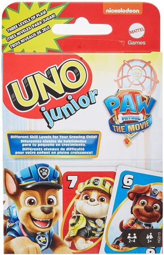 КАРТОЧНАЯ ИГРА «ЩЕНЯЧИЙ ПАТРУЛЬ» UNO JUNIOR семейная игра