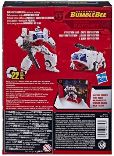 Фигурка Transformers Ratchet Deluxe Studio Series