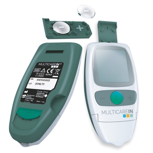 MULTICARE IN BSI ГЛЮКОМЕТР + ИЗМЕРЕНИЕ ХОЛЕСТЕРИНА, ГЛЮКОЗЫ, ТРИГЛИЦЕРИДОВ