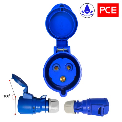 Удлинитель CEE для кемпера PUR H07BQ-F 3x2,5 CAMPING 3м ПОЛИУРЕТАН