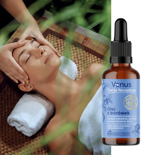 VENUS NATURE ЧЕРНИЧНОЕ МАСЛО ДЛЯ СОСУДИСТОЙ КОЖИ