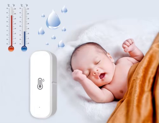 Термометр гигрометр интеллектуальный датчик температуры влажности WiFi TUYA Smart