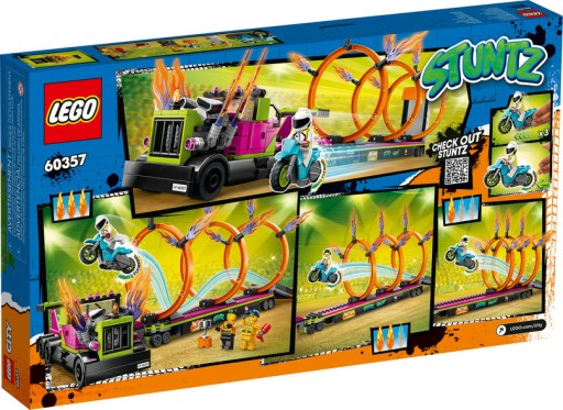 LEGO 60357 ГОРОДСКОЙ ГРУЗОВИК И ПОЖАРНЫЕ КОЛЬЦА