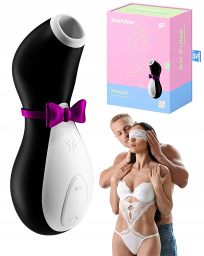 WIBRATOR PINGWINEK MASAŻER SATISFYER STYMULATOR