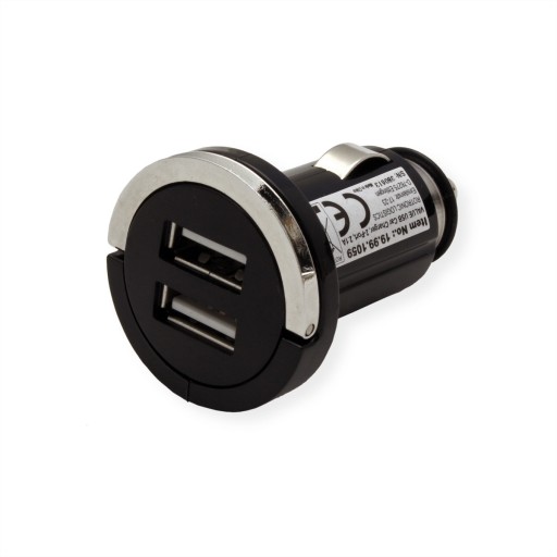 2 автомобильных зарядных устройства USB 5 В 10 Вт