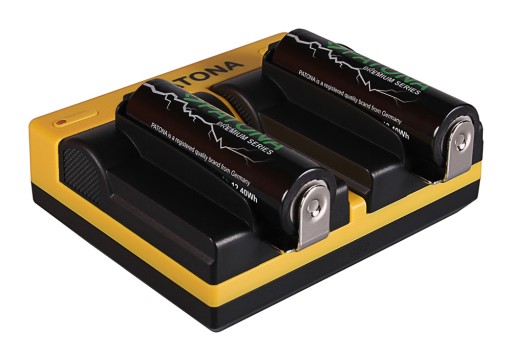 PATONA 18650 Li-lon 3350 мАч x4 аккумулятор + зарядное устройство