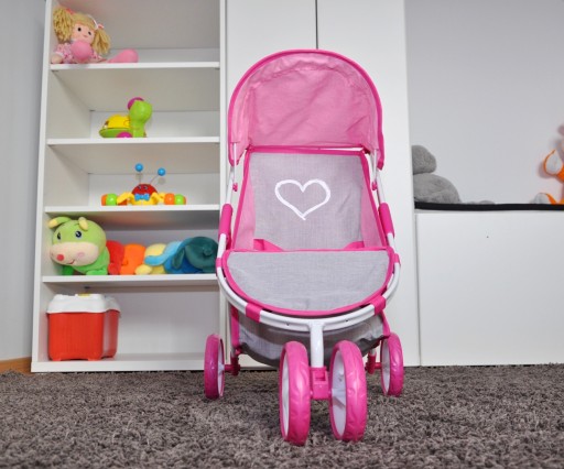 КОЛЯСКА ДЛЯ КУКОЛ MILLY MALLY SUSIE PRESTIGE PINK
