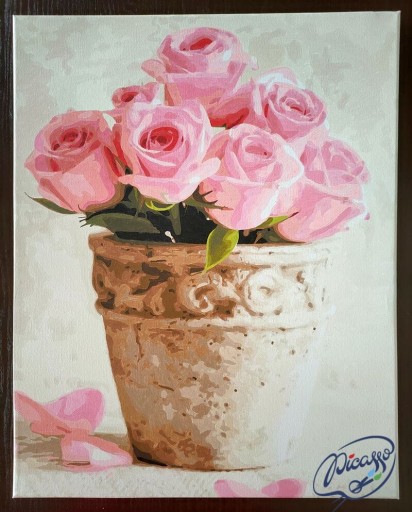Покраска по ipicasso numbers 40x50 см на раме