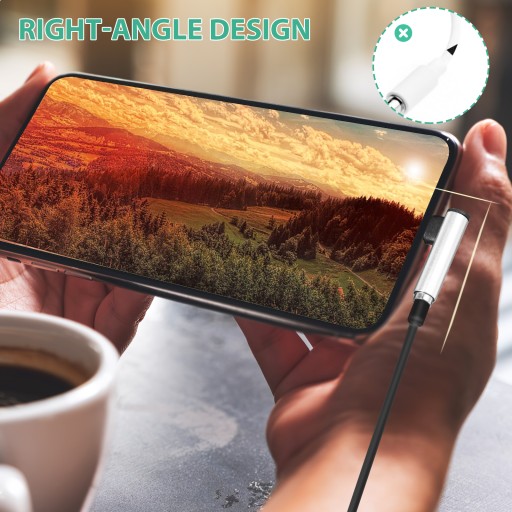 АДАПТЕР USB C ДЛЯ УГЛОВЫХ АУДИО НАУШНИКОВ