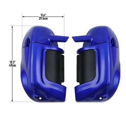 Корпуса обтекателей ног Dovecotes Harley Davidson Touring Electra Glide 83-13