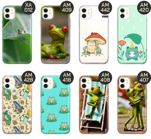 ЧЕХОЛ ДЛЯ IPHONE 11 FROG PATTERS FROG FROG ЧЕХОЛ-КОРПУС