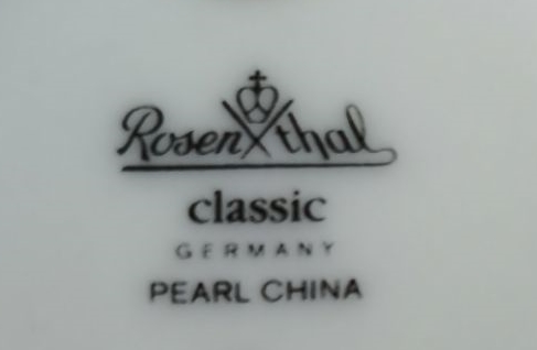ROSENTHAL Pearl Фарфоровая тарелка дизайн 31,5