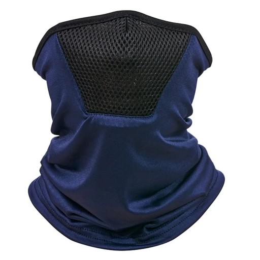 Face Scarves Neckline Mask Mesh Solid Color Ice Silk Summer Sunscreen Mask