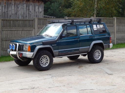 Bagażnik dachowy JEEP Cherokee XJ namiot kosz BS