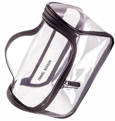 Kuferek Przezroczysty Kosmetyczka organizer pcv